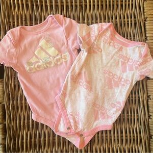 Adidas Baby Girl 9M Onesies